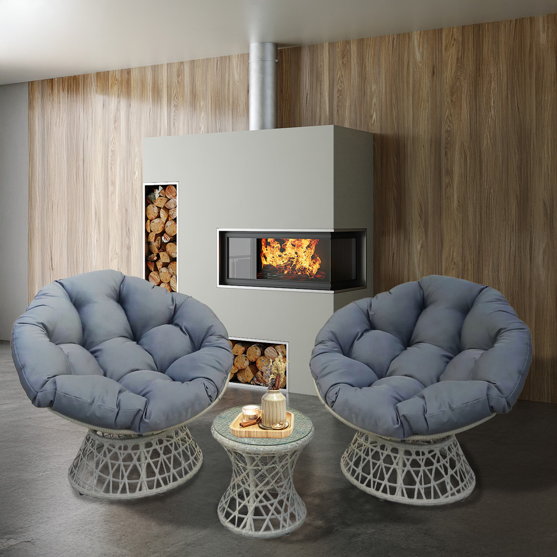    Sunfun Relax Bahçe Oturma Grubu 