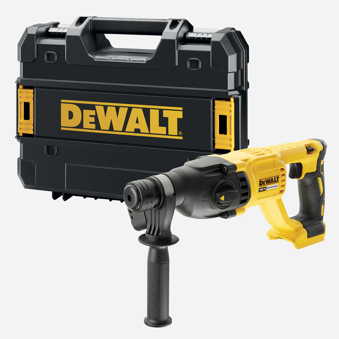    Dewalt DCH133NT-XJ 18V Solo Kömürsüz SDS Plus Kırıcı Delici Matkap(Akü ve Şarj Cihazı Dahil Değildir.) 