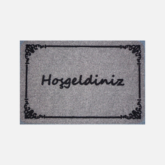 Ekol Smart Paspas Dikdörtgen 40x60cm Gri Siyah
