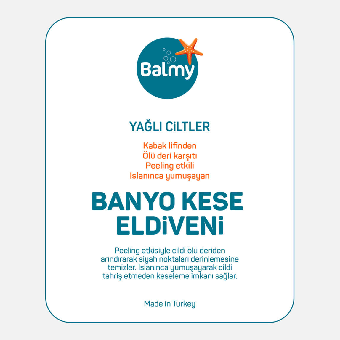    Balmy Loofah Havlu Eldiven 