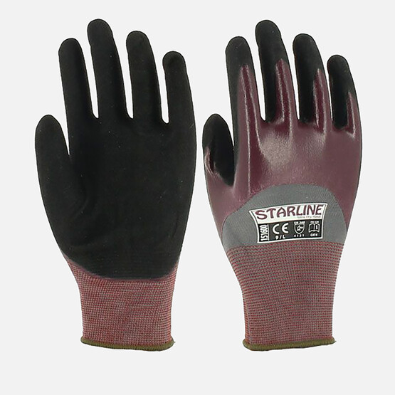 Starline Nitril Eldiven - Mor 151600 10/Xl 