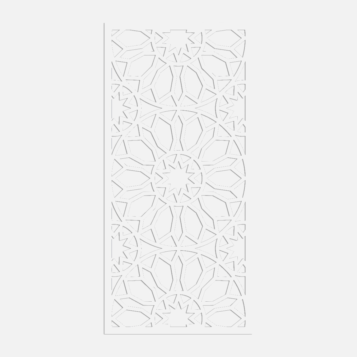    Liar Dekor Seperatör Beyaz Mdf 139x69 cm KSP-201 