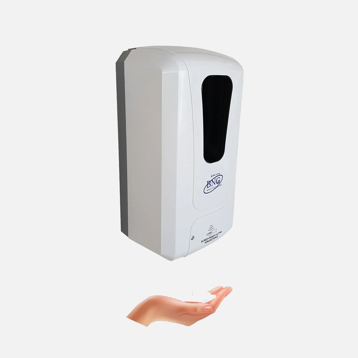    BNG Fotoselli Kremköpük Dispenser Elektrikli ve Pilli Beyaz 