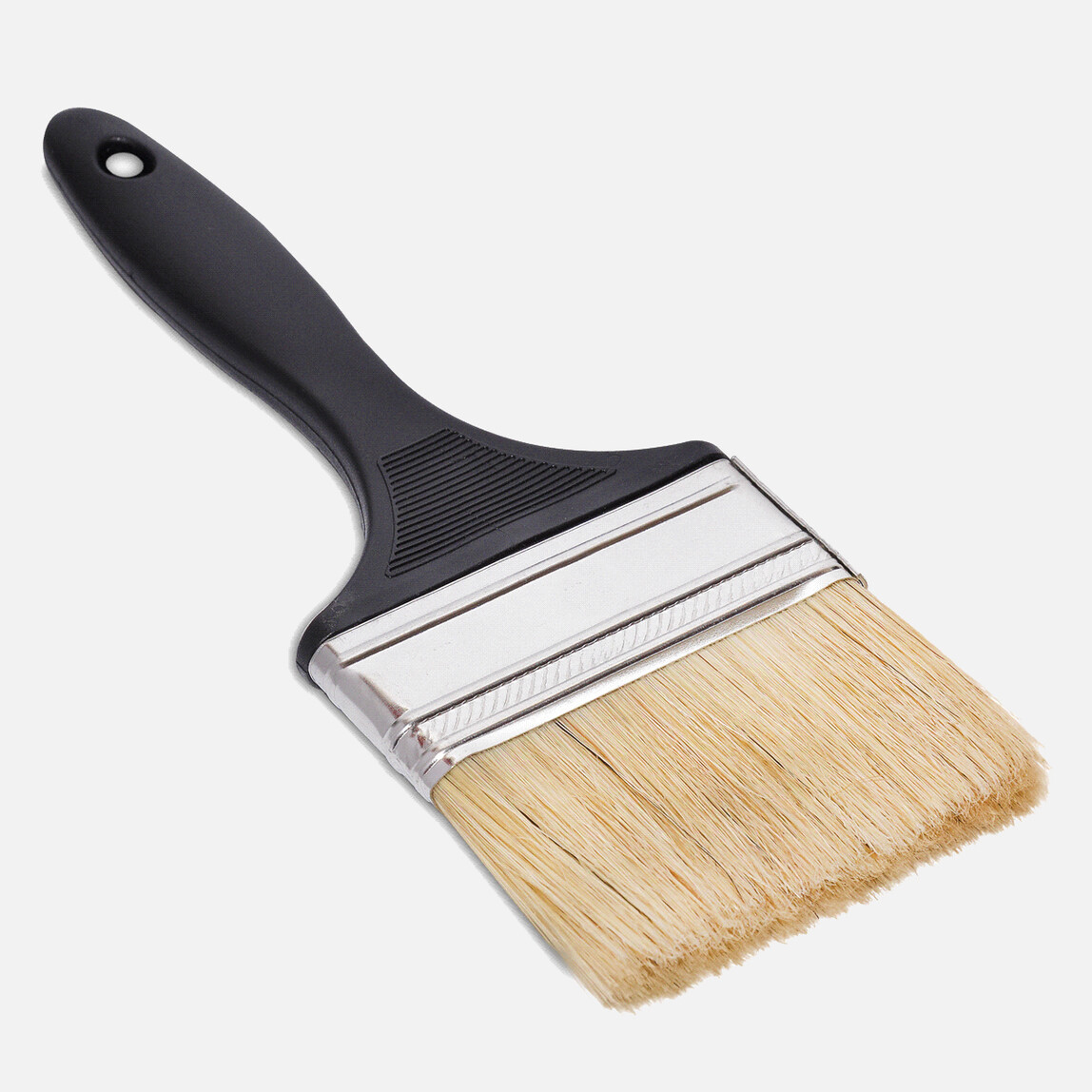    Arya No:3 Black Ahşap Sap Std Kestirme Fırça Beyaz Kıl  