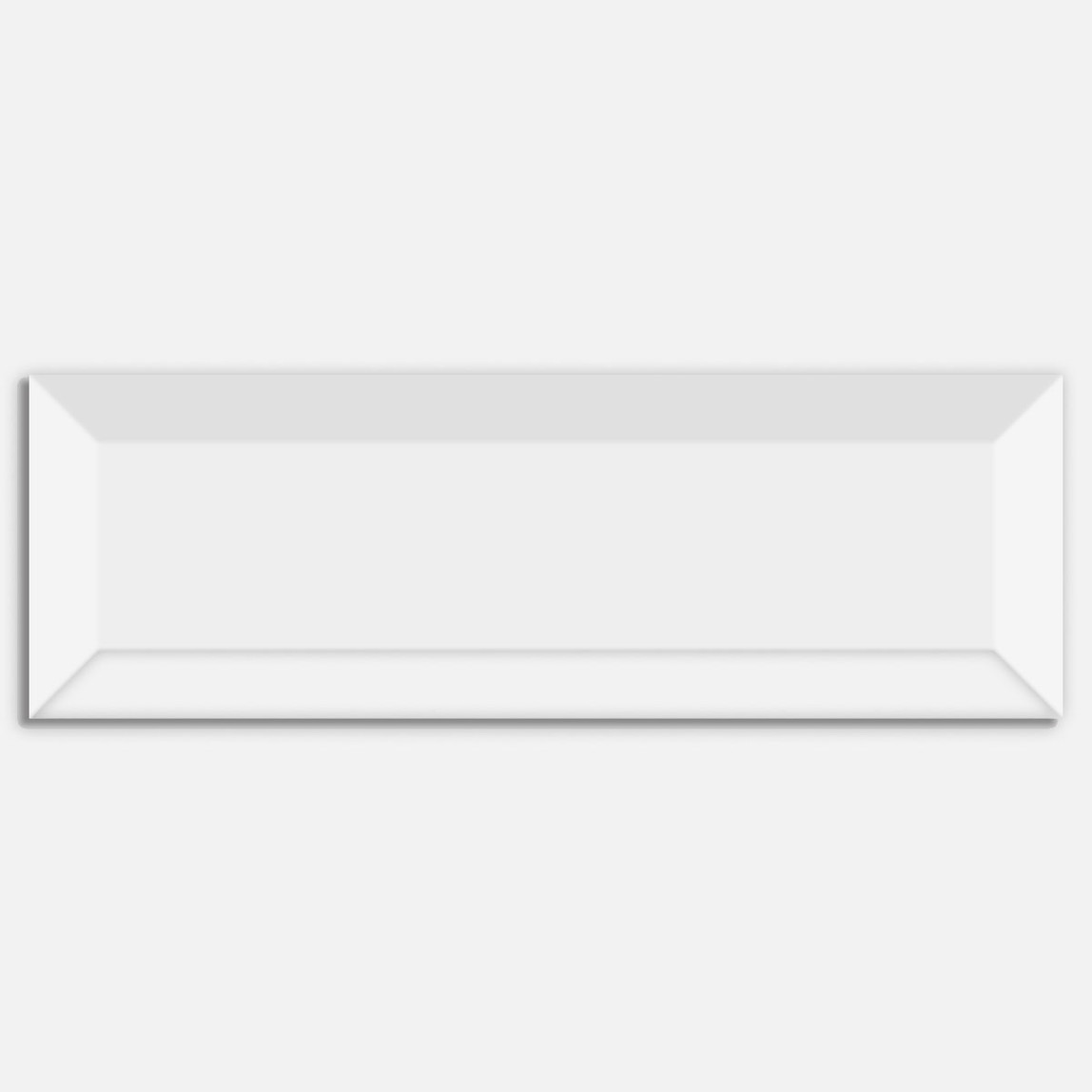    Ege Seramik 10X30 cm Metro Duvar Seramiği Beyaz 