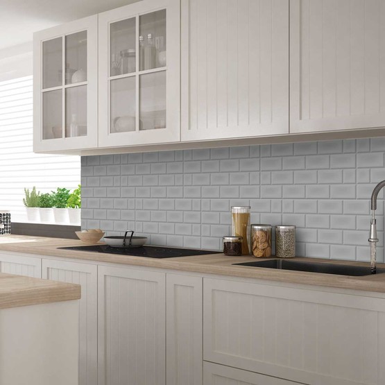 Ege Seramik 30x60 cm Subway Gri Duvar Seramiği   