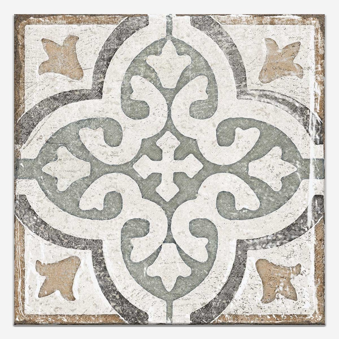    Ege Seramik Troas Pera 33x33 cm Kahverengi 1 Kutu=1 m2 