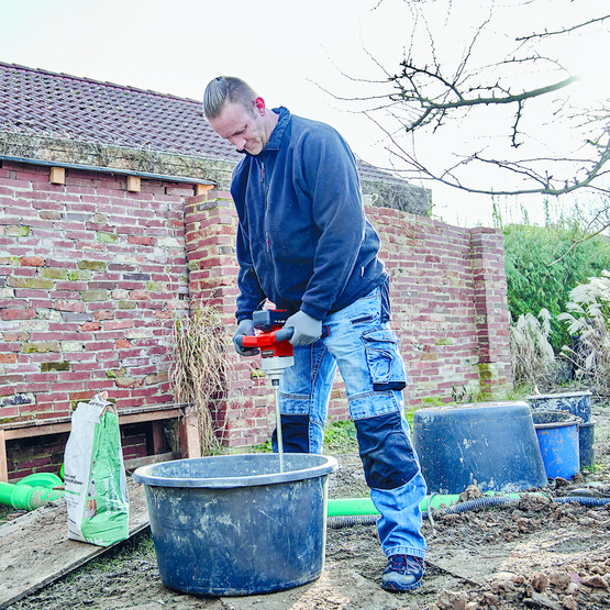 Einhell TE-MX 18 Li Solo Mikser (Akü ve Şarj Cihazı Dahil Değildir.)