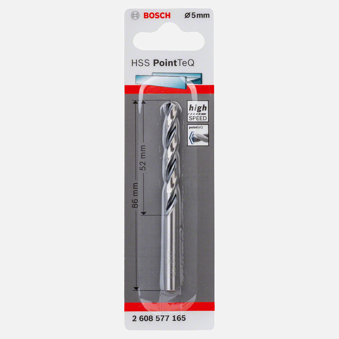    Bosch HSS-PointTec Metal Delme Ucu 5.0 mm  