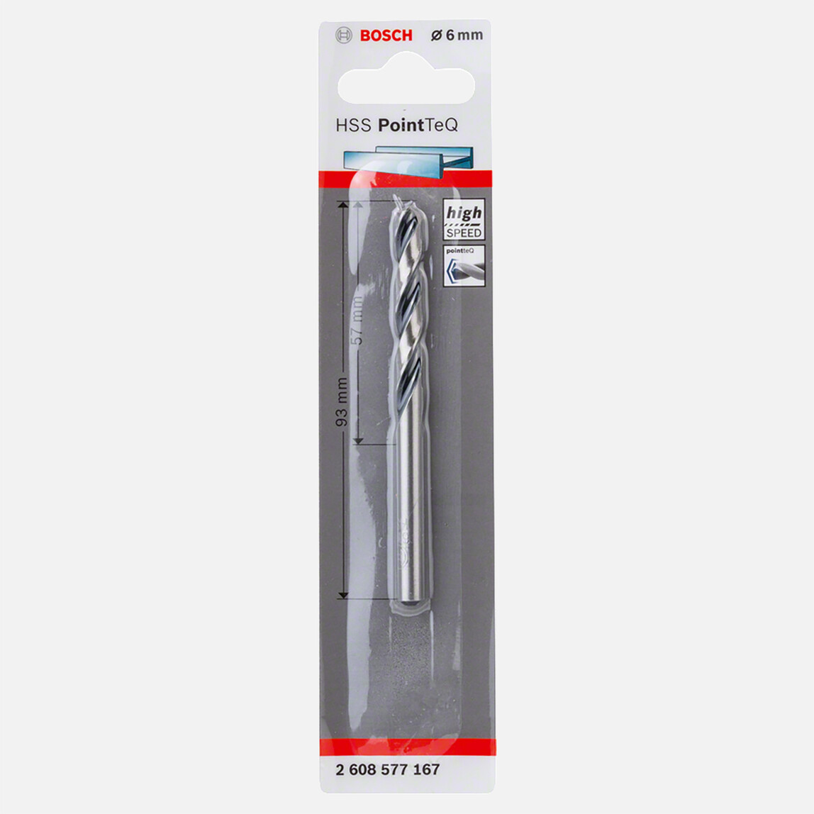    Bosch HSS-PointTec Metal Delme Ucu 6.0 mm  