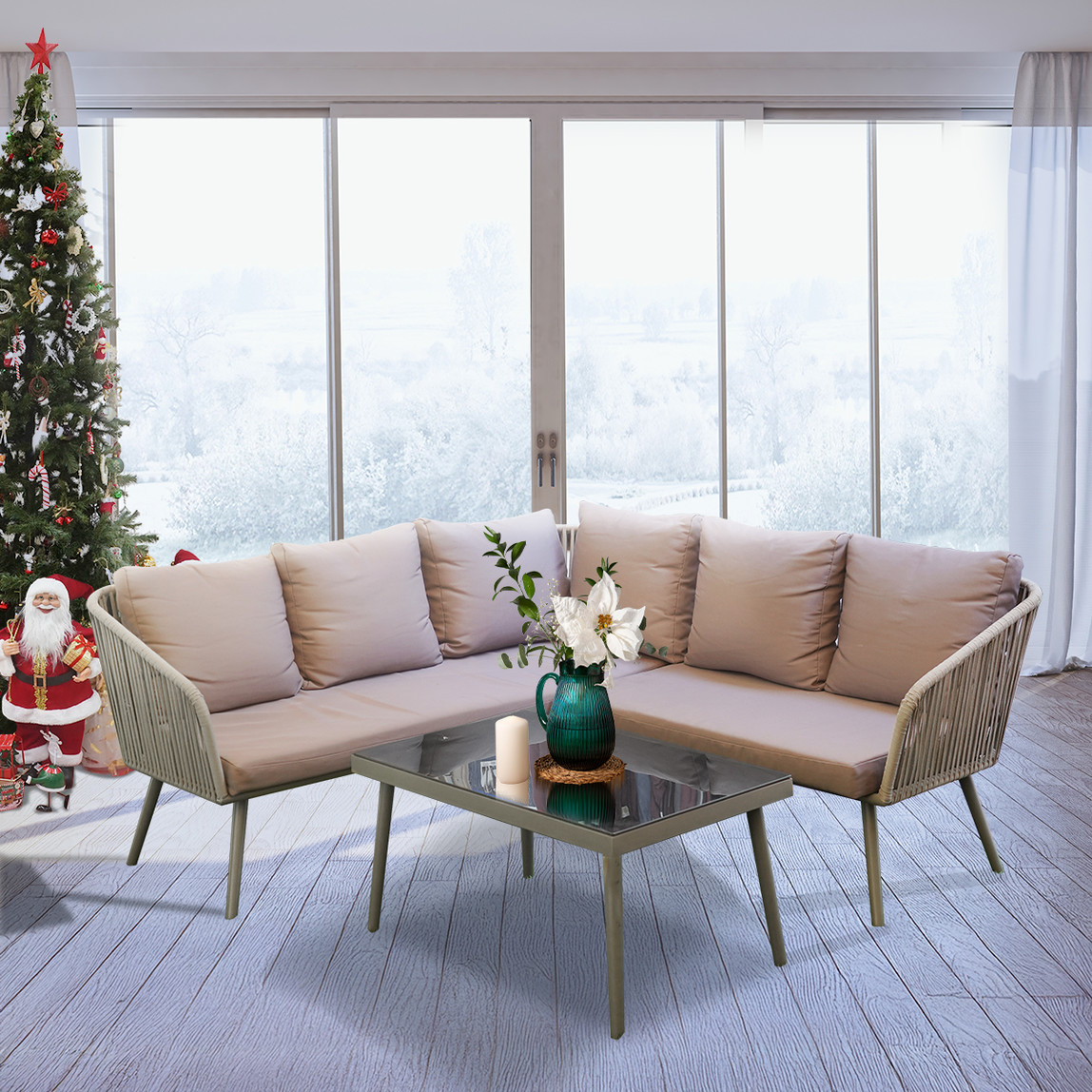    Sunfun Terra Köşe Oturma Grubu  