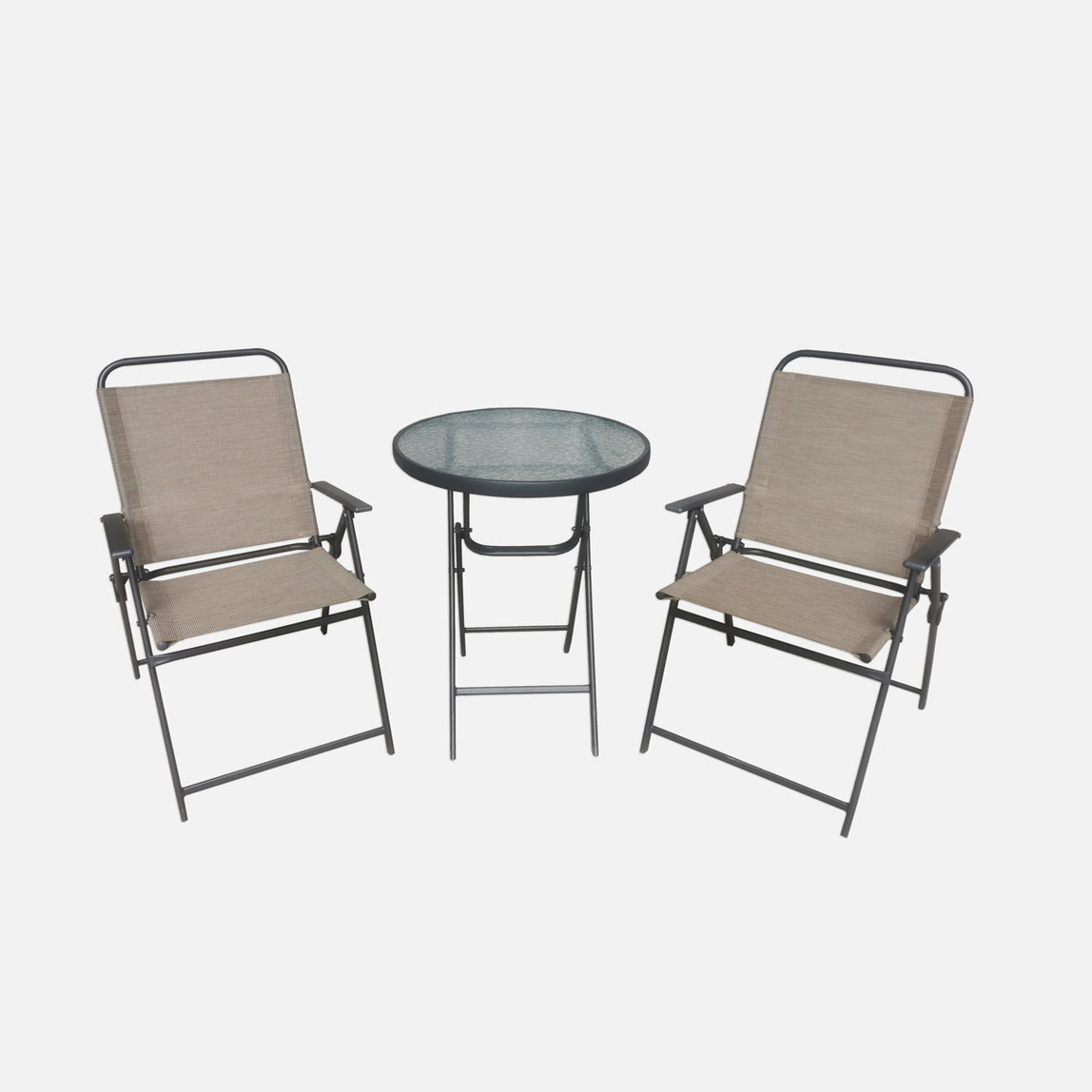    Sunfun Bistro Katlanır Masa ve Sandalye Seti  