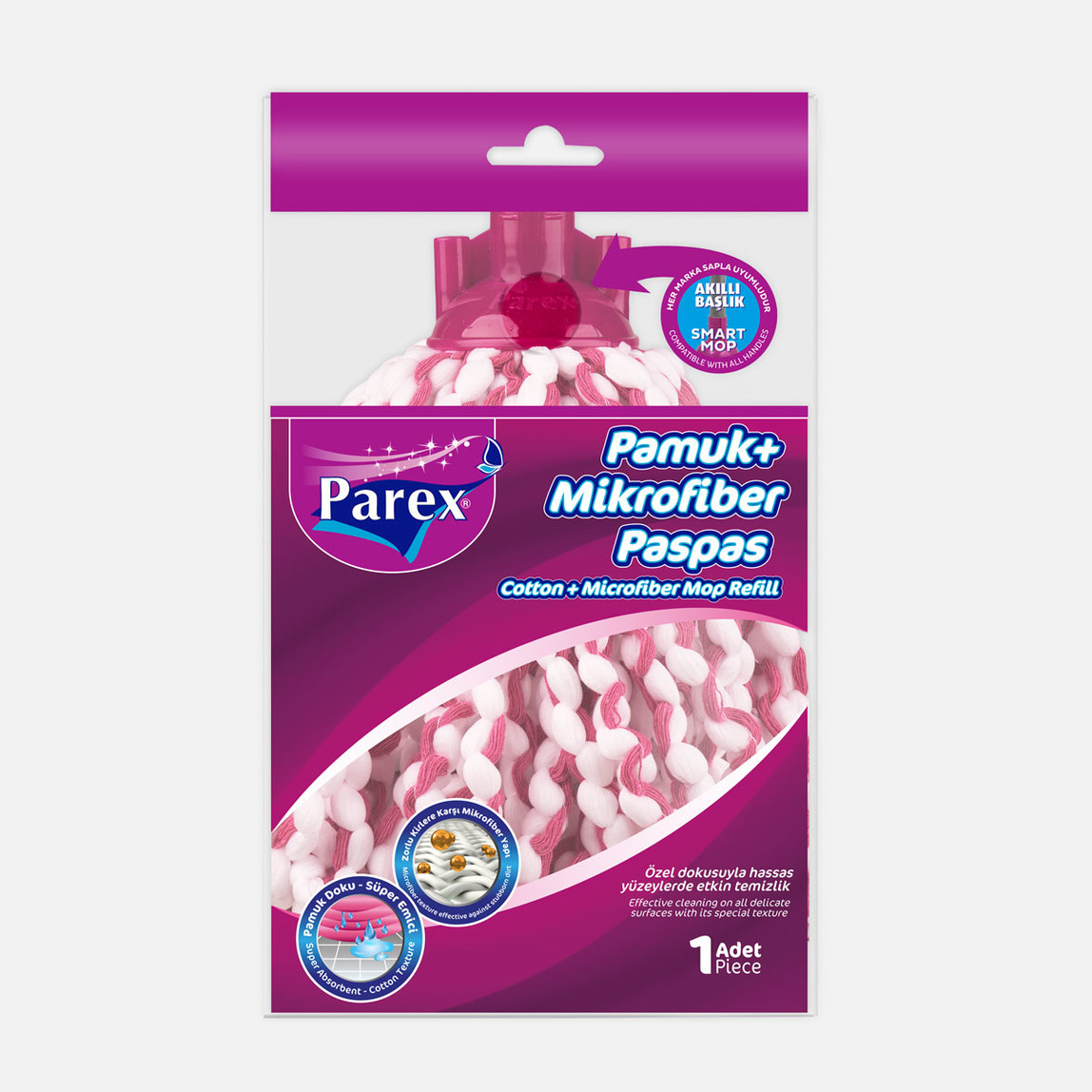    Parex Pamuk+Mikrofiber Paspas 
