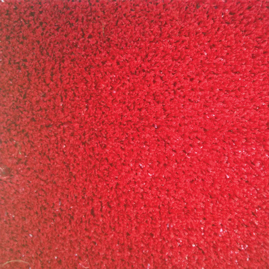 Kırmızı 7 mm Hav Yüksekliğinde Çim Halı - 400 cm En
