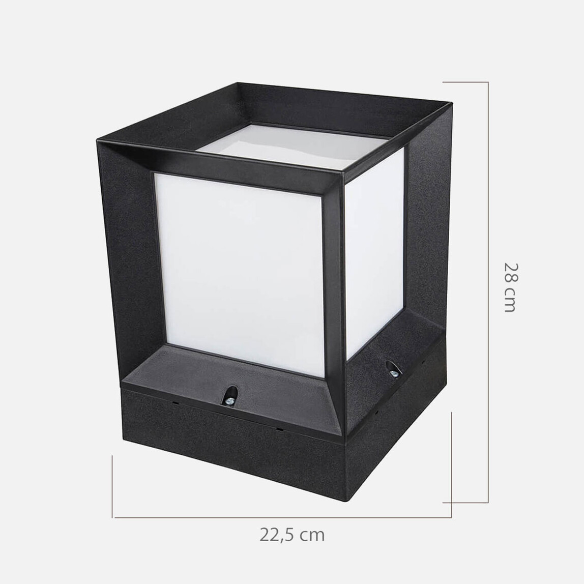    Asz Küba Set Üstü Armatür Siyah  