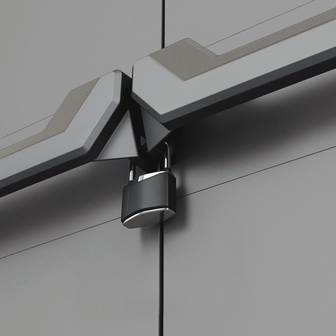    Keter Piu 3 Raflı ve Uzun Bölmeli Plastik Dolap Antrasit 