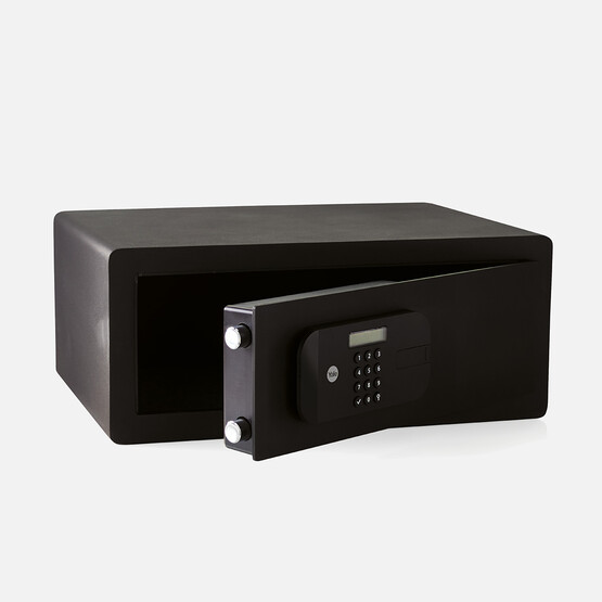 Yale Yüksek Güvenlikli Siyah 48x35x20 cm Elektronik Laptop Para Kasası