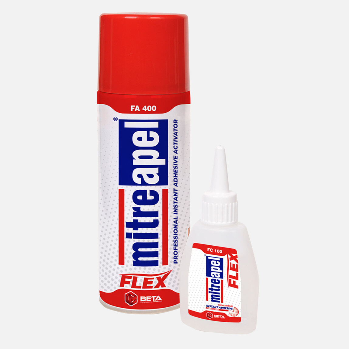    Mitreapel Flex Yapıştırıcı Mitreapel 100 g ve 400 ml  