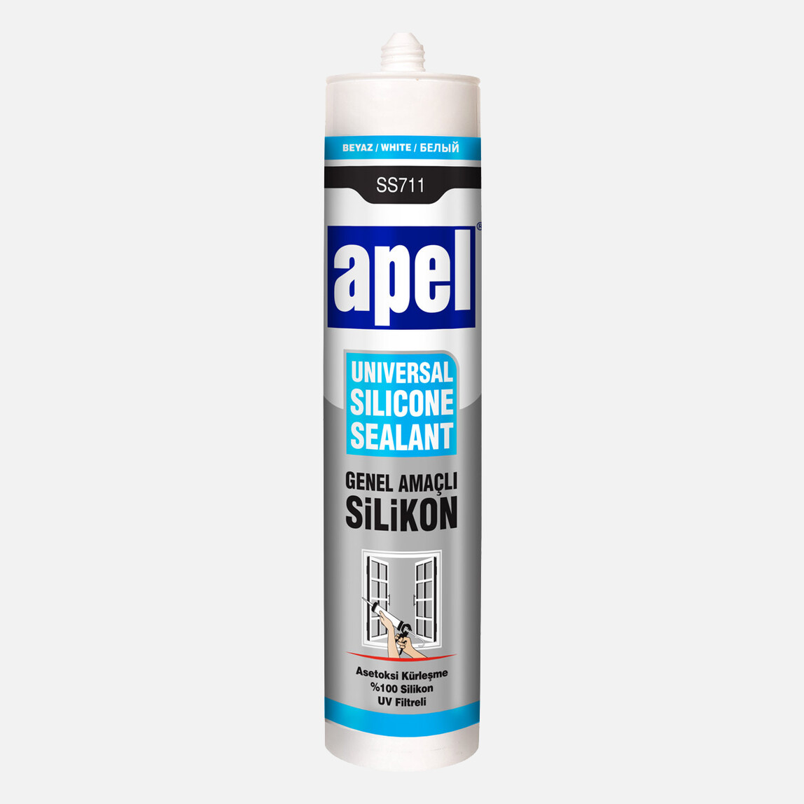    Apel 280 g Silikon Beyaz Apel   