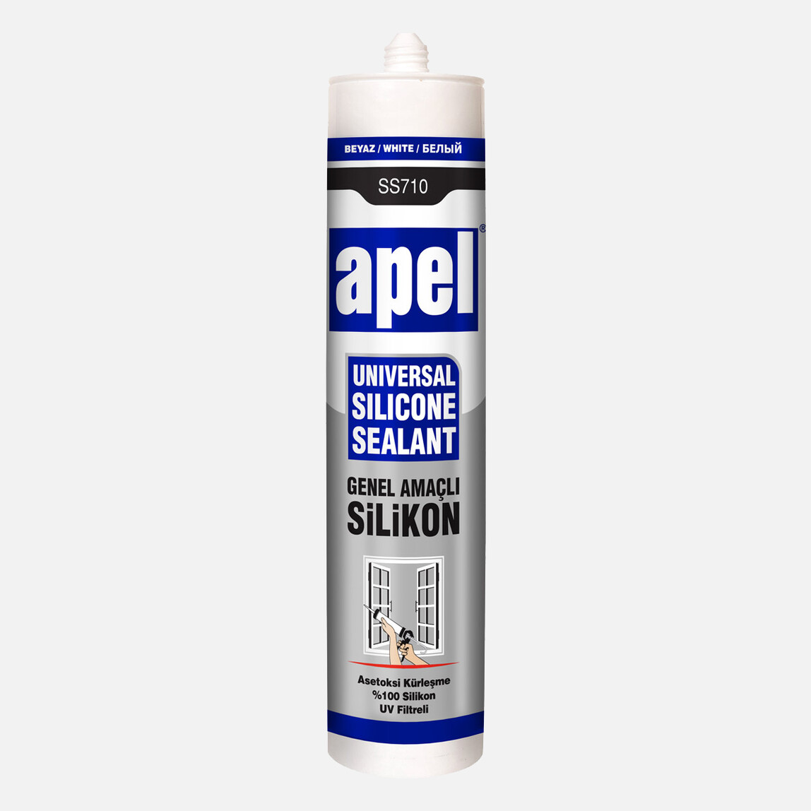    Apel 320 g Silikon Beyaz Apel   