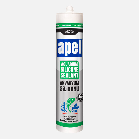 Apel 310 ml Akvaryum Silikonu Şeffaf As700 Apel 