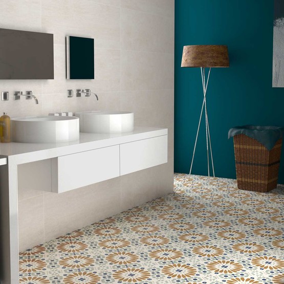 Ege Seramik Blue Deko Mix 20x20cm       