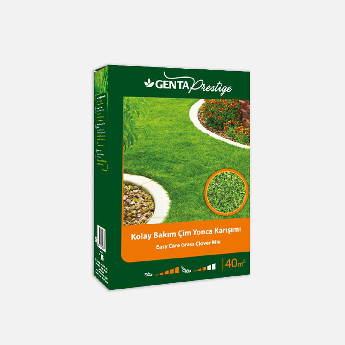    Genta Prestige Kolay Bakım Çim Yonca Karışımı 1 kg  