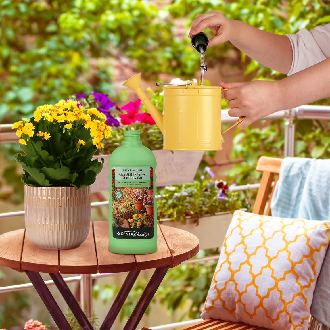    Genta Prestige Çiçekli Bitkiler ve Sardunyalar İçin Sıvı Besin  