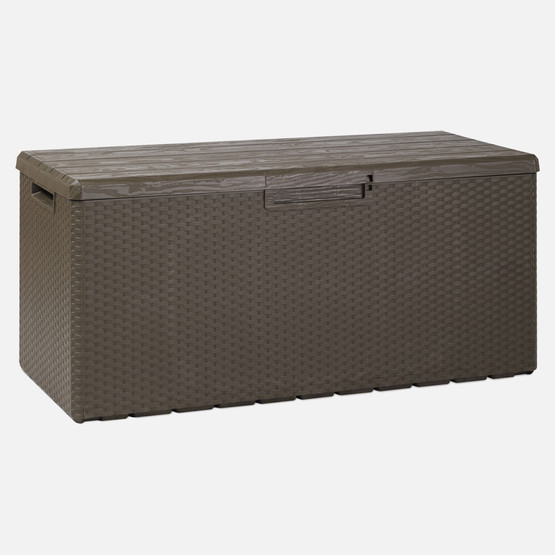 Portofino Plastik Sandık 340 lt Kahverengi      