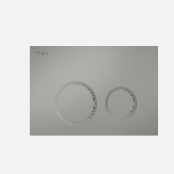 Kale Corro Gömme Rezervuar Panel Mat Krom