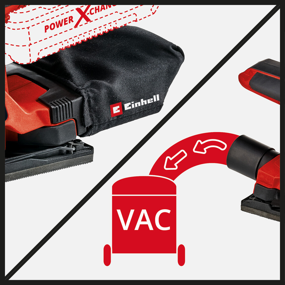    Einhell TC-OS 18/187 Li Solo Titreşim Zımpara (Akü ve Şarj Cihazı Dahil Değildir.) 