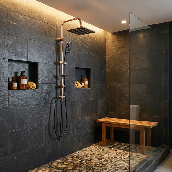 Penta 6977r Duş Sistemi Rose 