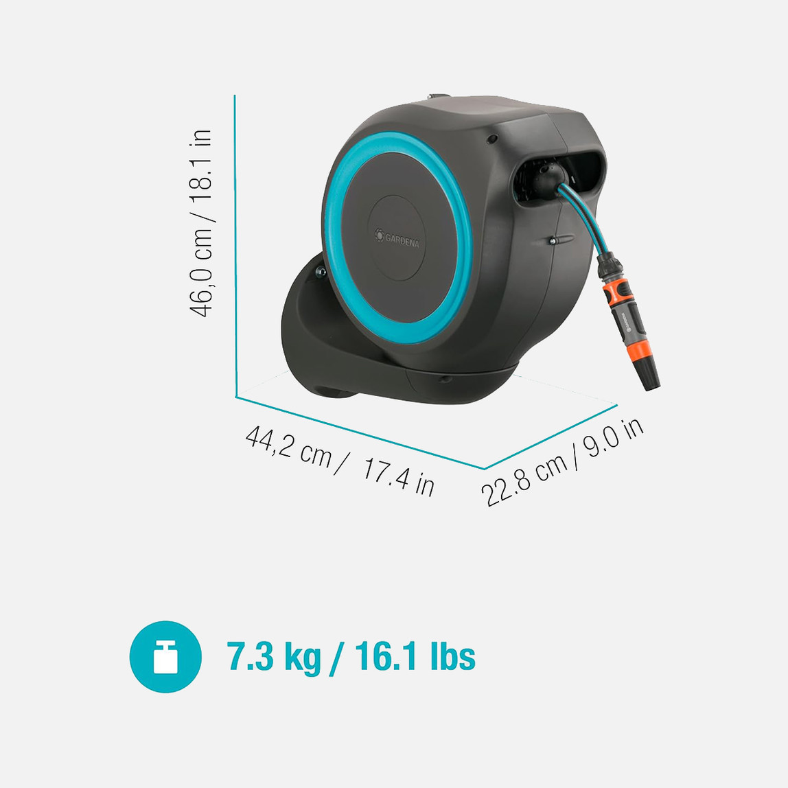    Gardena RollUp S Hortum Kutusu  