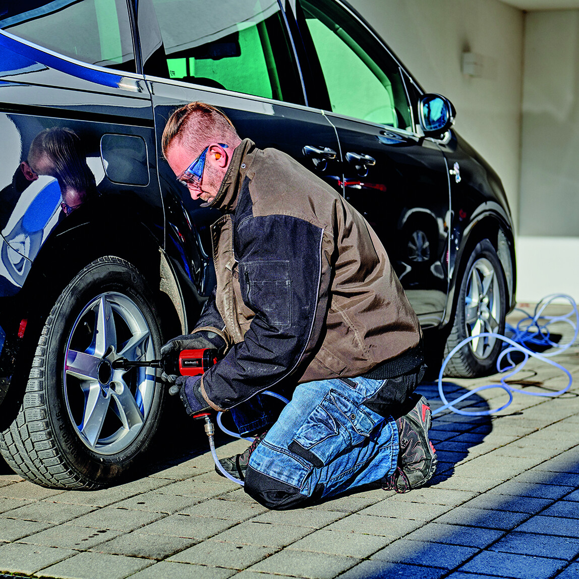    Einhell TC-PW610 7000 Devir Havalı Somun Sökme Makinesi  