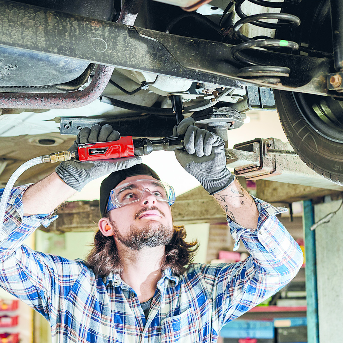    Einhell TC-PR68 Havalı Cırcır Kol  