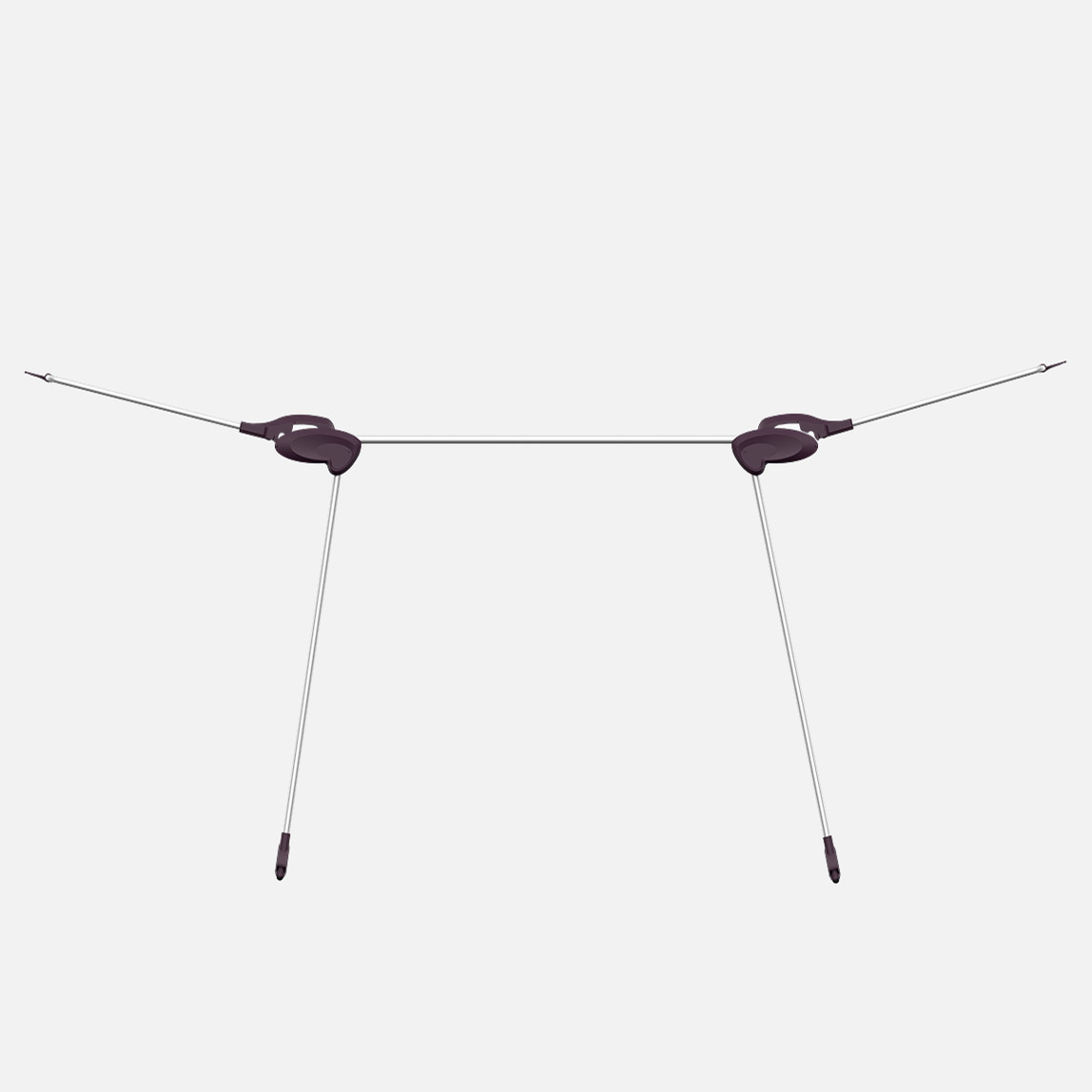    Gazzella Midi Plus Kanatlı Katlanabilir Çamaşır Kurutmalık 