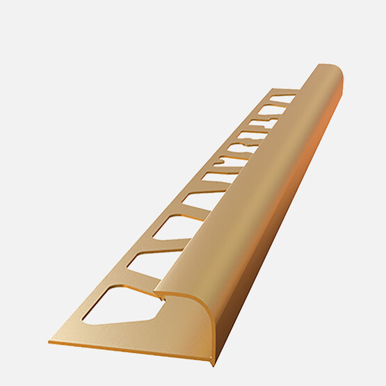 Tesay 10 mm Alüminyum Dış Köşe Profili Eloksal Sarı