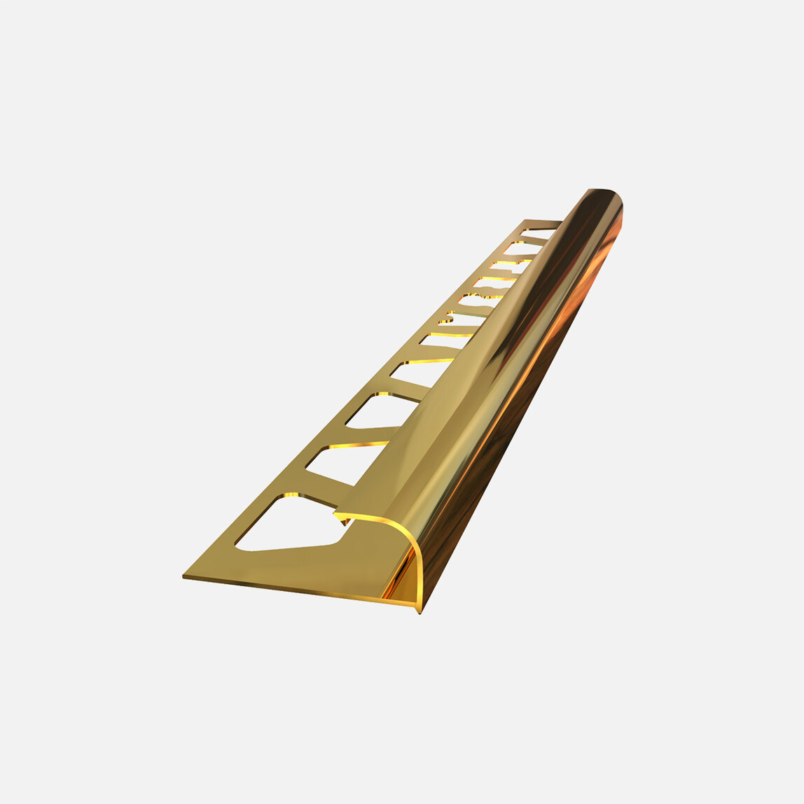    Tesay 12 mm Alüminyum Dış Köşe Profili Sarı Parlak 