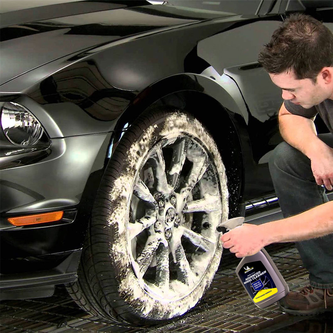    Michelin MC32163 Jant ve Lastik Temizleyici Sprey 650 ml 