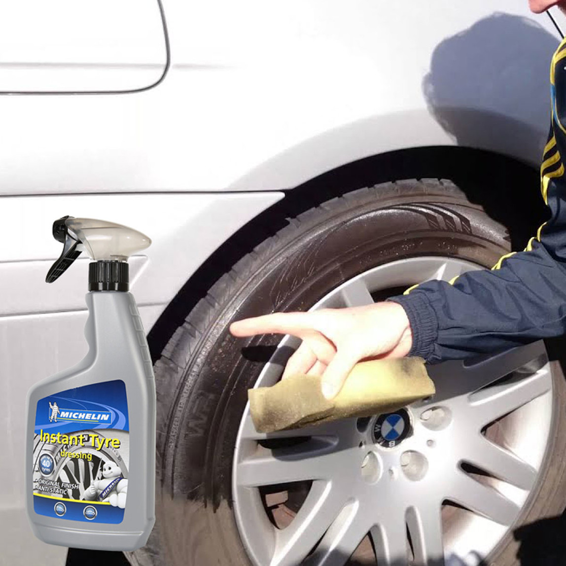    Michelin MC31371 650ml Lastik Parlatıcı Koruyucu ve Yenileyici Sprey  