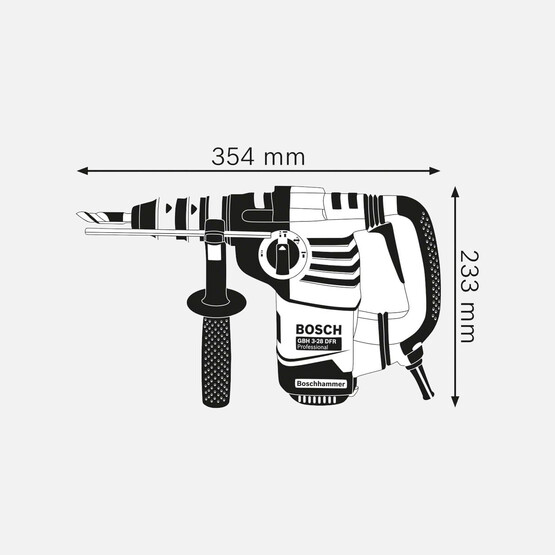 Bosch Profesyonel GBH-3-28 800W DRE SDS-Plus Kırıcı Delici Matkap 