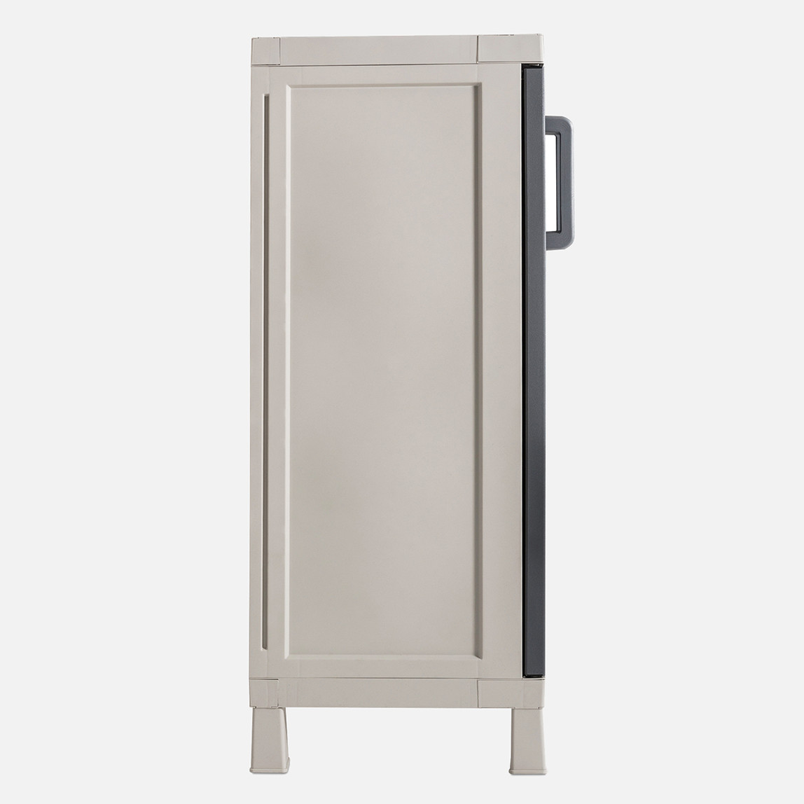    Anniversary 2 Raflı Plastik Dolap Beyaz-Antrasit 