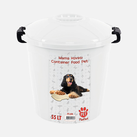 PlastArt PT-290 Evcil Hayvan Mama Saklama Kovası 