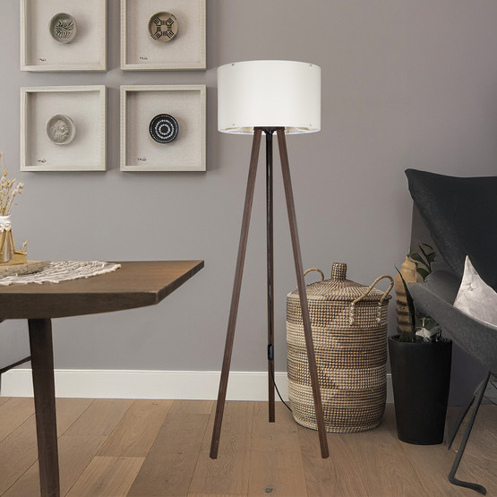 Piko Ahşap Ayaklı Lambader