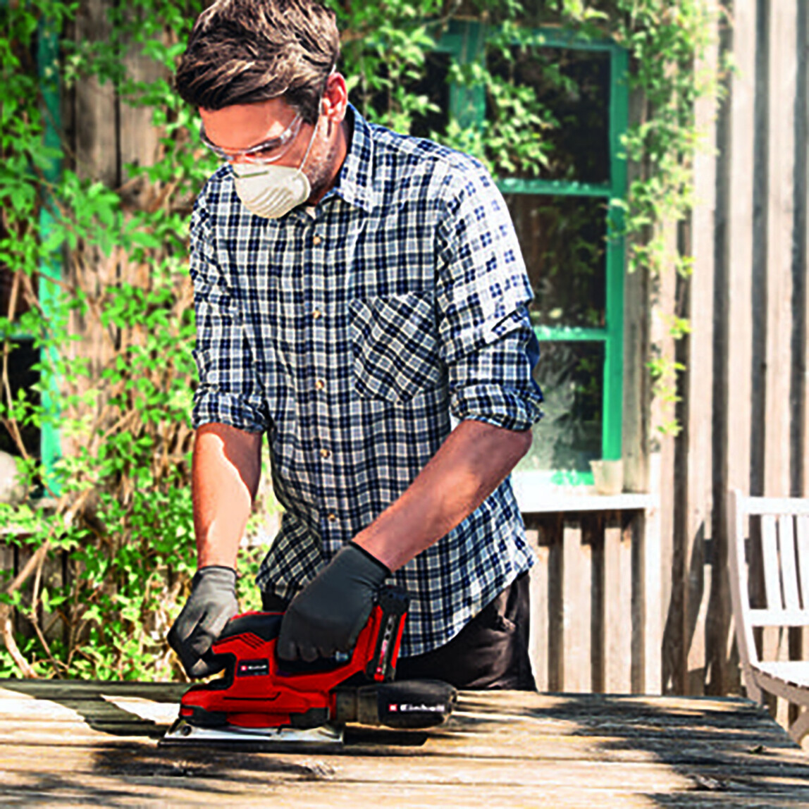    Einhell TE-OS 18/230 Li Solo Akülü Titreşim Zımpara (Akü ve Şarj Cihazı Dahil Değildir.) 