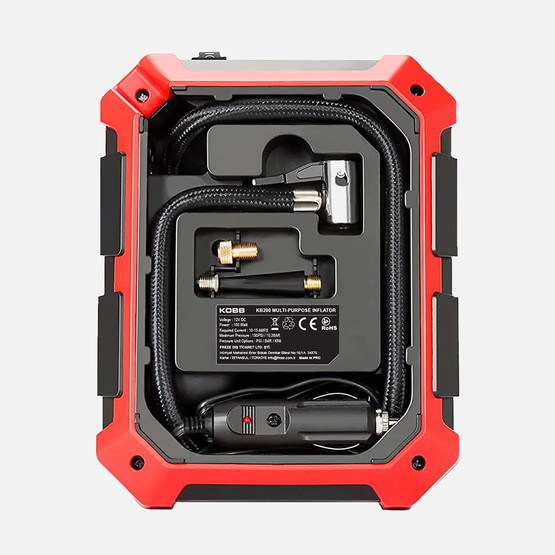 Kobb KB200 12Volt 150 PSI Ayarlanabilir Dijital Basınç Göstergeli Hava Lastik Şişirme Pompası 
