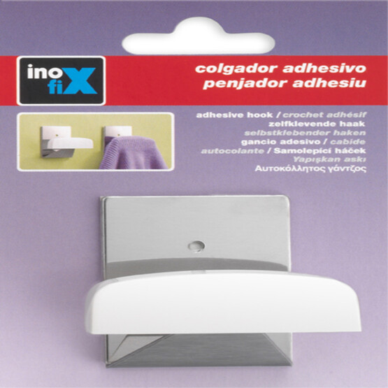 Inofix Ahşap Askı Krom