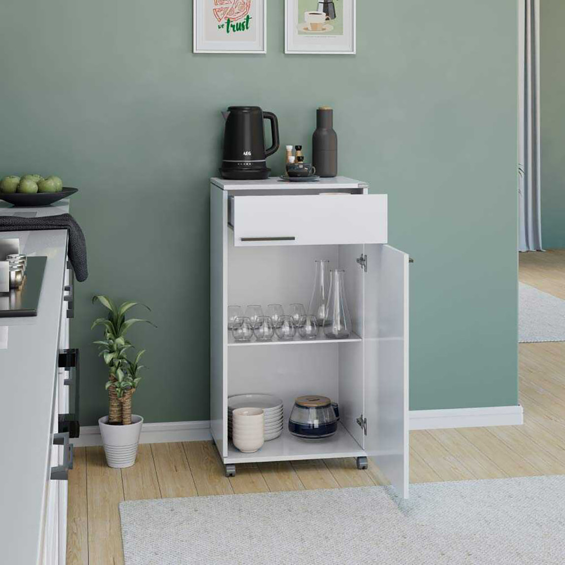    Adore Diamond Çekmeceli Tekerlekli Dolap  