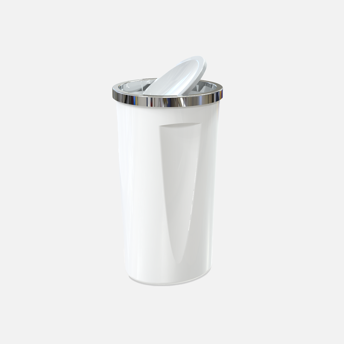    Primanova Lenox Çöp Kovası 35L Beyaz  