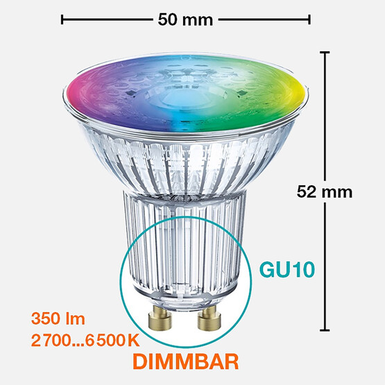 Smart Wi-fi Par16 5W Gu10 5W 